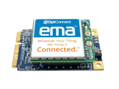 mPCIe with ema attached.