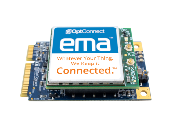 mPCIe with ema attached.