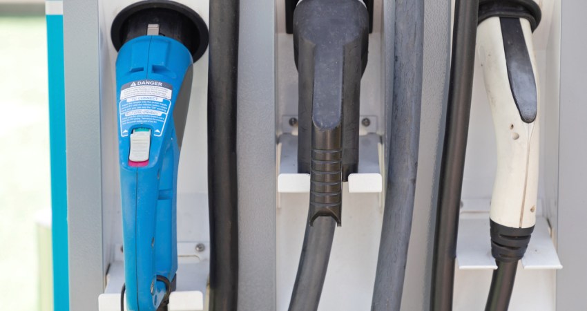 Fast Charger Connectors for 3 different electric vehicles