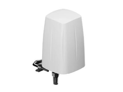 A white IP67 encasing for a Taoglas Antenna.