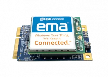 mPCIe with ema attached.